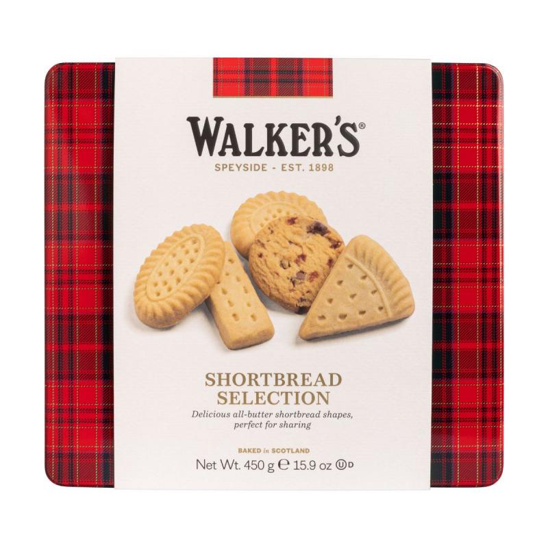 Shortbread Selection in der 450g Geschenkdose von Walkers Shortbread Ltd.